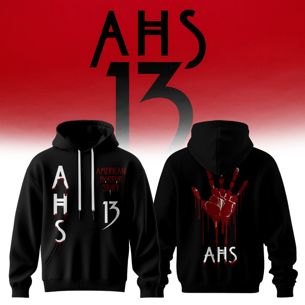American Horror Story 13 Premium 3D Hoodie – Black Style