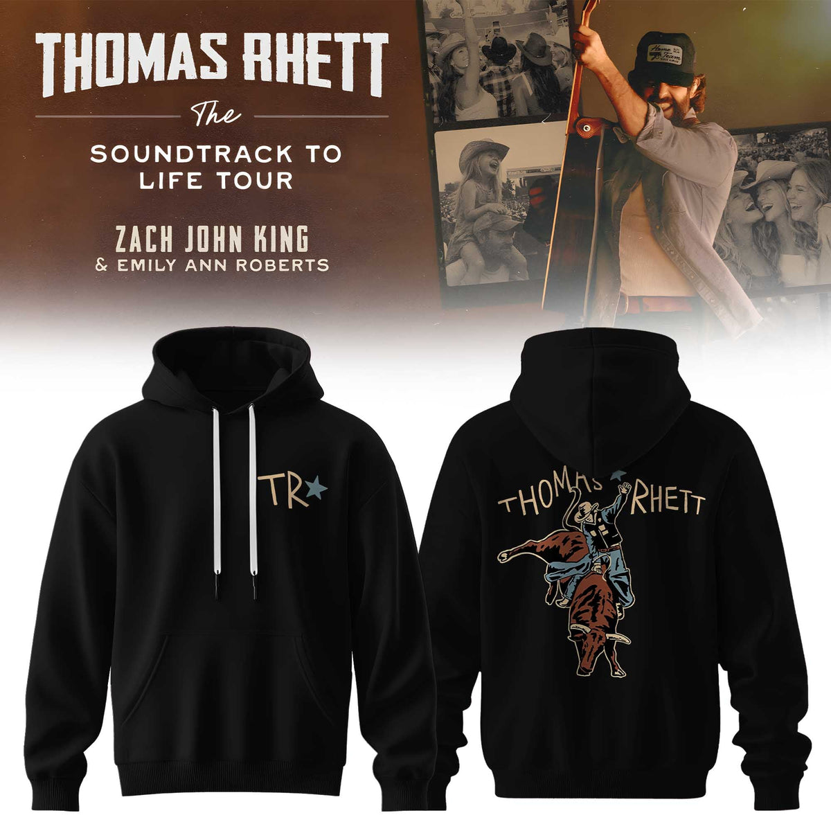 Thomas Rhett The Soundtrack To Life Tour 2026 Hoodie V3