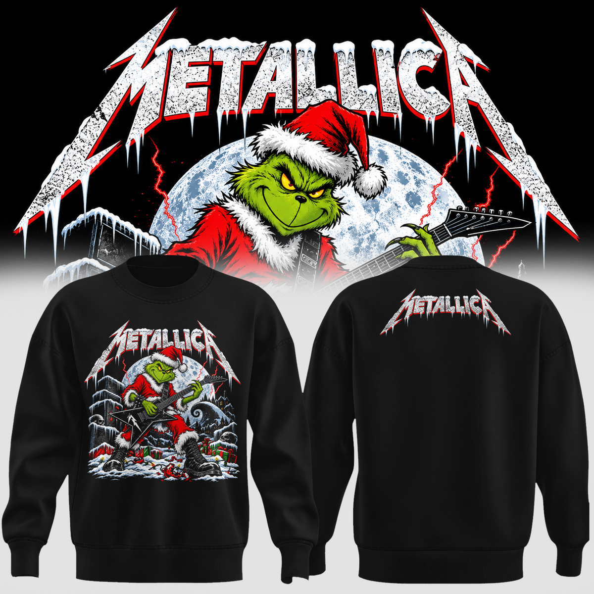 MTLC X Grinch Christmas 2026 Holiday Gift Sweater