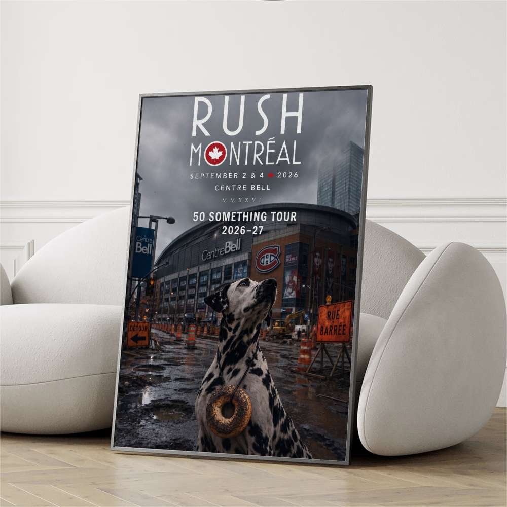 Limited Edition Fifty Something Tour 2026 Poster