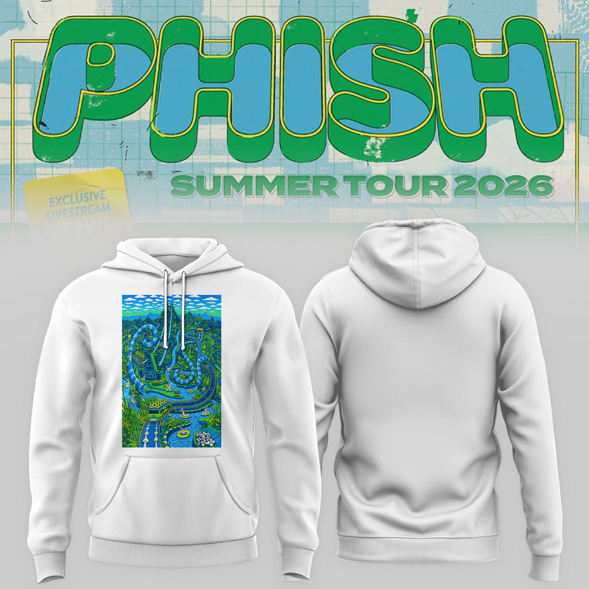 Phish Commerce City CO 2026 Event Tee On Sept 4 5 6 2026 Hoodie