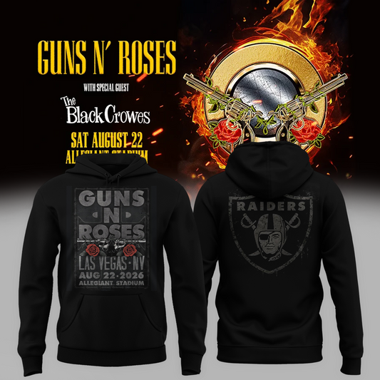 Limited Edition Guns N’ Roses Tour 2026 Hoodie