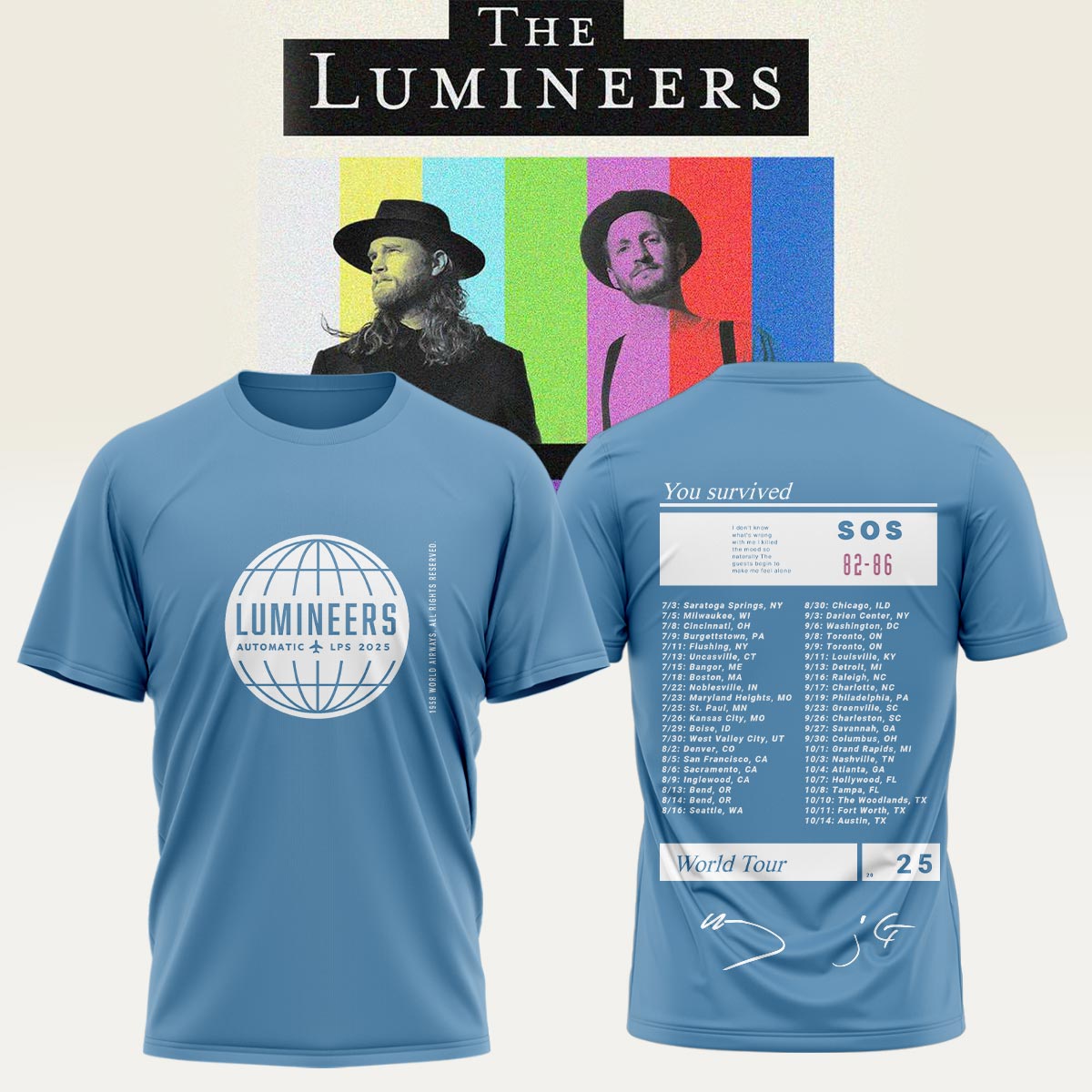 The Lumineers Automatic TShirt