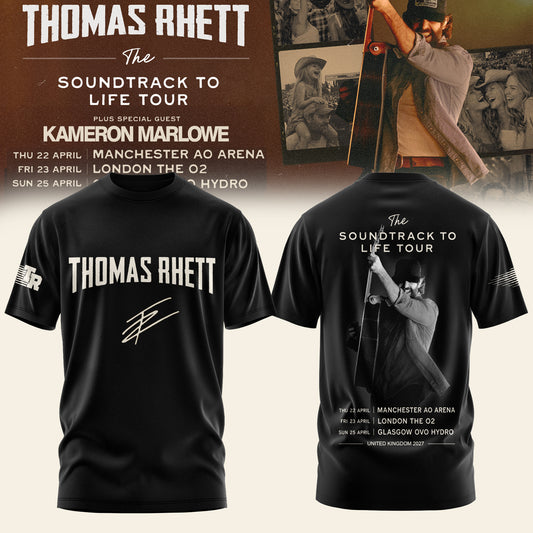 .TR – The Soundtrack To Life UK Tour 2027 Tee Edition