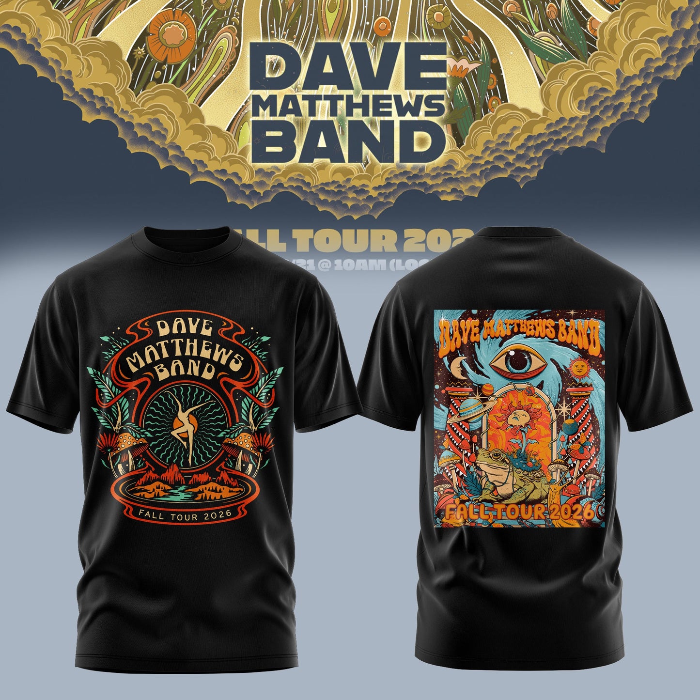 DAVE MATTHEWS BAND — FALL TOUR 2026 COLLECTION TEE