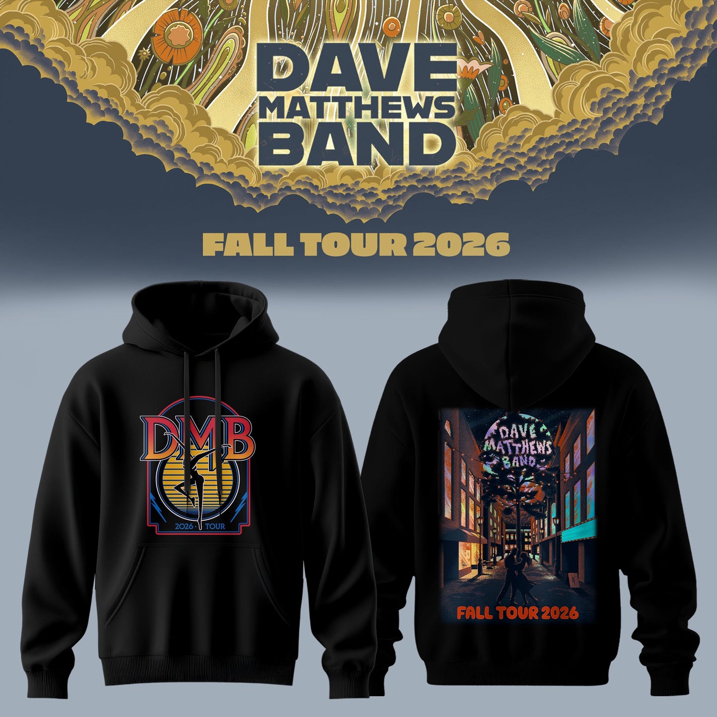 DAVE MATTHEWS BAND — FALL TOUR 2026 COLLECTION HOODIE
