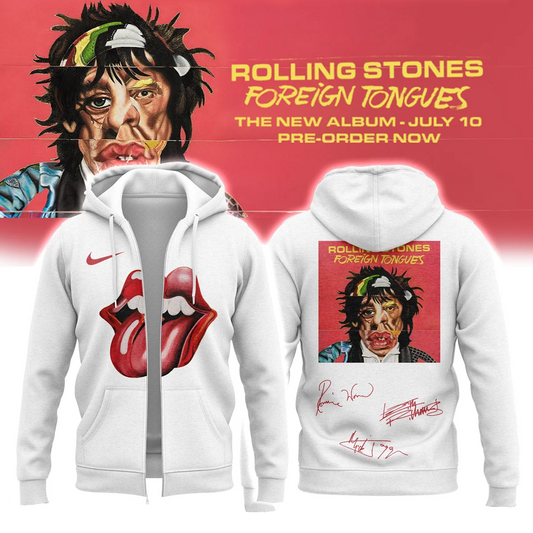 Foreign Tongues World Tour Zip Hoodie — Selling Out Fast