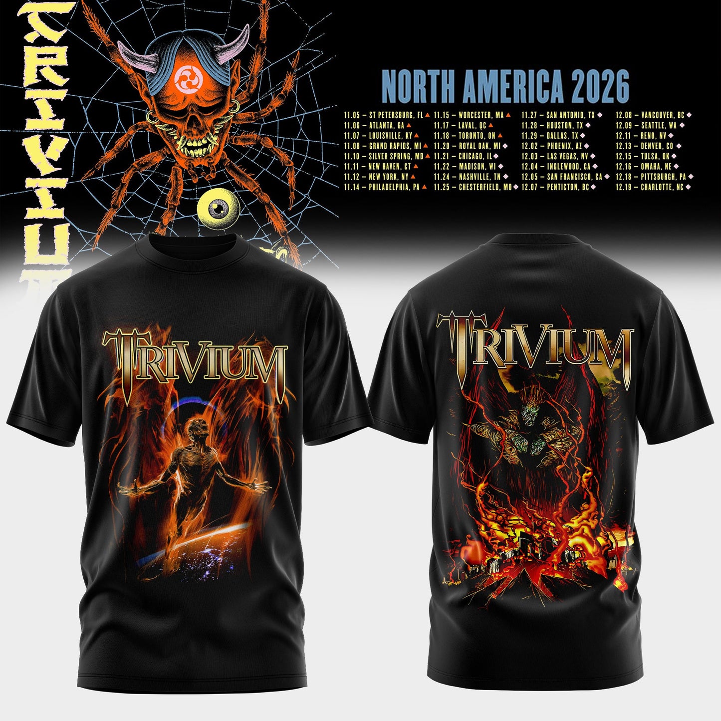 _ Crown in the Grave World Tour 2026 Edition Tee
