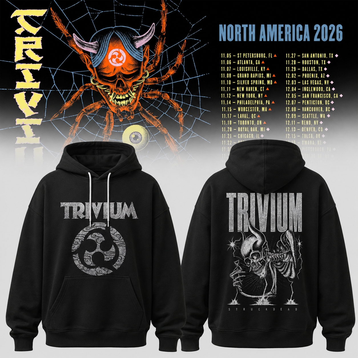 _Crown in the Grave World Tour 2026 Edition Hoodie