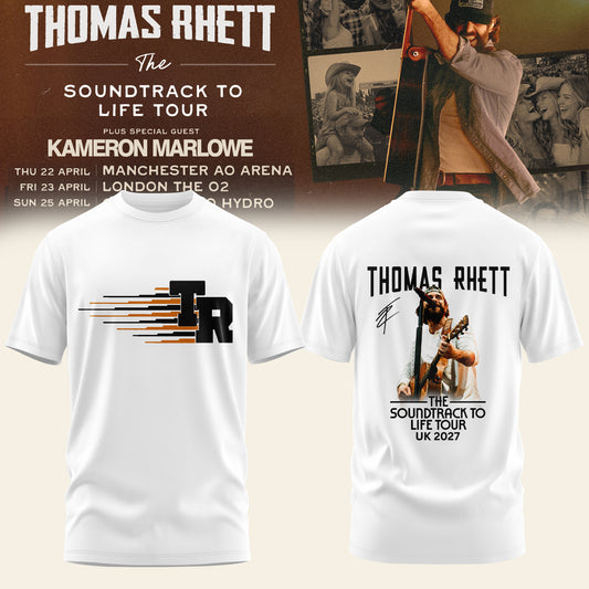 .TR – The Soundtrack To Life UK Tour 2027 Tee Edition