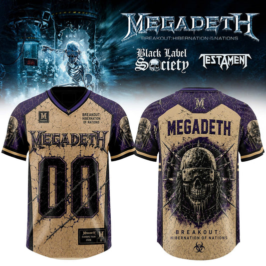 .Megadeth – Breakout: Hibernation Football Jersey