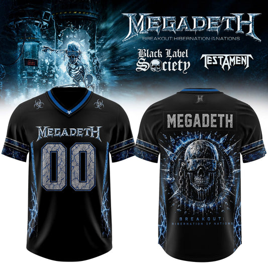 .Megadeth – Breakout: Hibernation Football Jersey