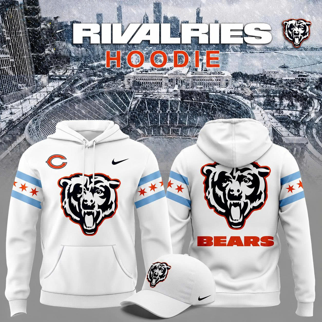 .C.Bears 2026 Rivalries Uniform Limited Hoodie