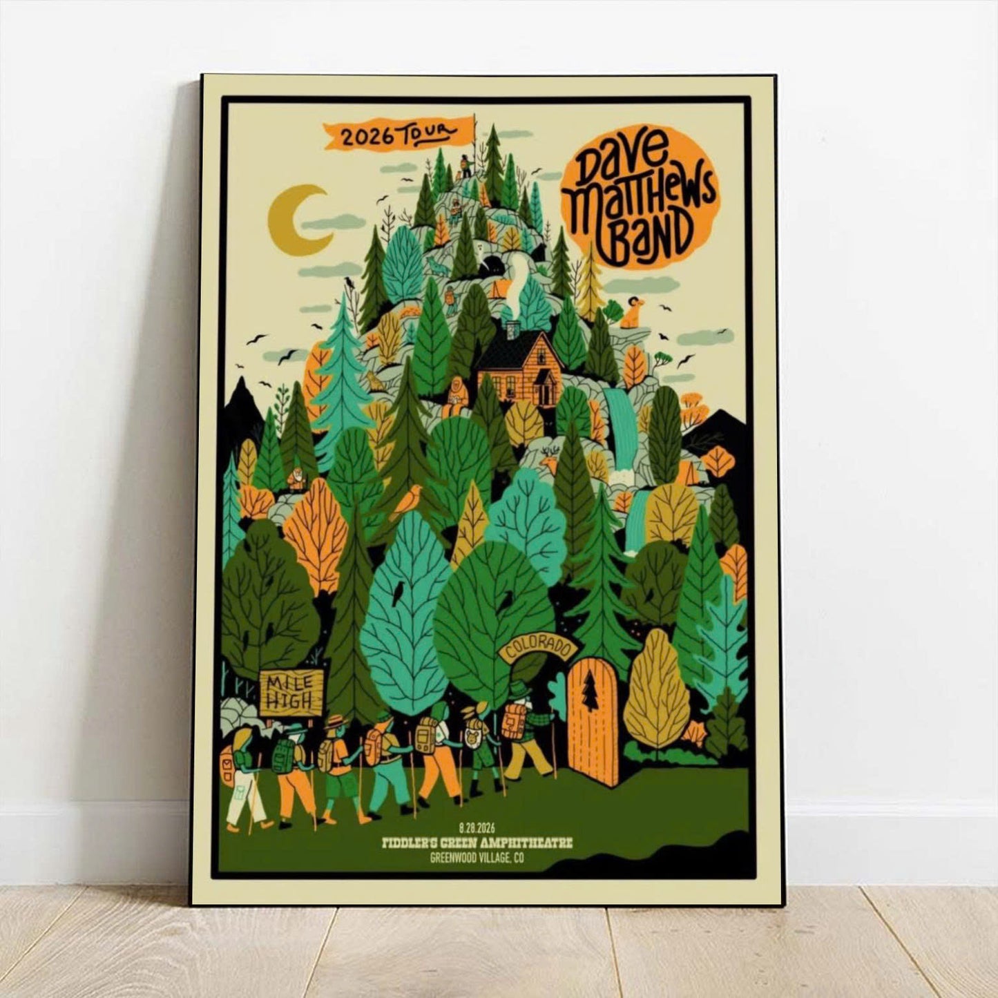 Limited Edition Summer Tour 2026 At Green Amphitheatre, Co Poster