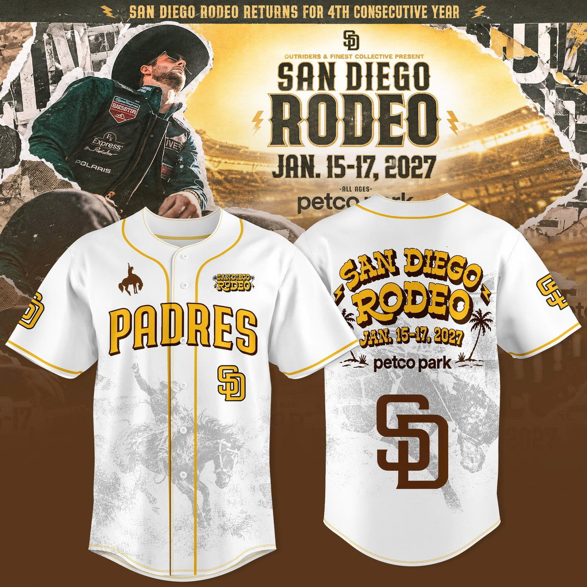 _ San Diego Rodeo x San Diego baseball 2027 Edition Jersey