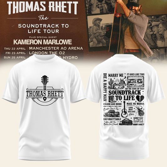 .TR – The Soundtrack To Life UK Tour 2027 Tee Edition