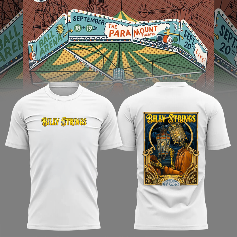 Limited Edition Billy Strings tour 2026 T-shirt