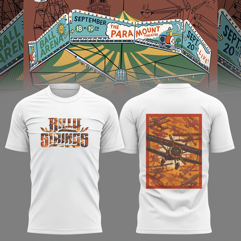 Limited Edition Billy Strings tour 2026 T-shirt