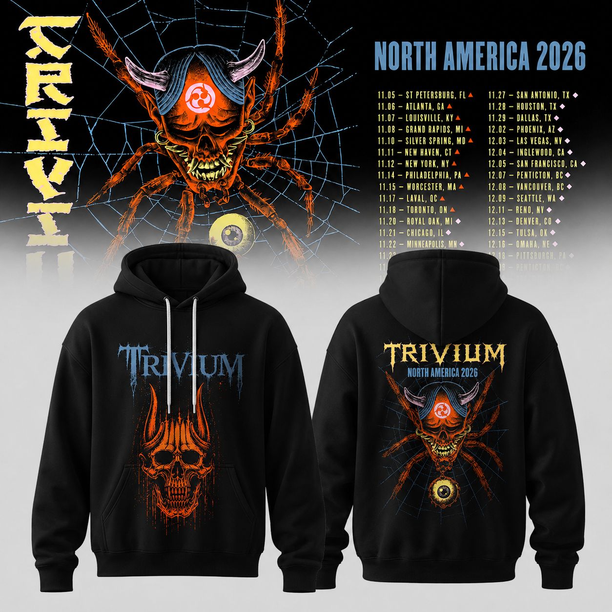 _Crown in the Grave World Tour 2026 Edition Hoodie