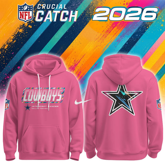 D. Cowboys 2026 Crucial Catch Limited Hoodie
