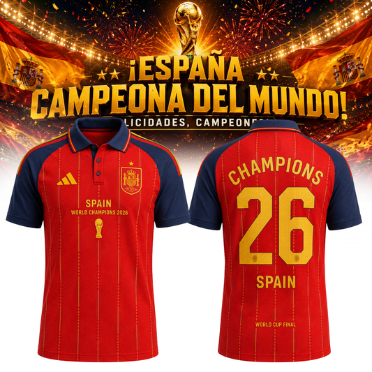 SPAIN “WORLD CHAMPIONS 2026” – POLO