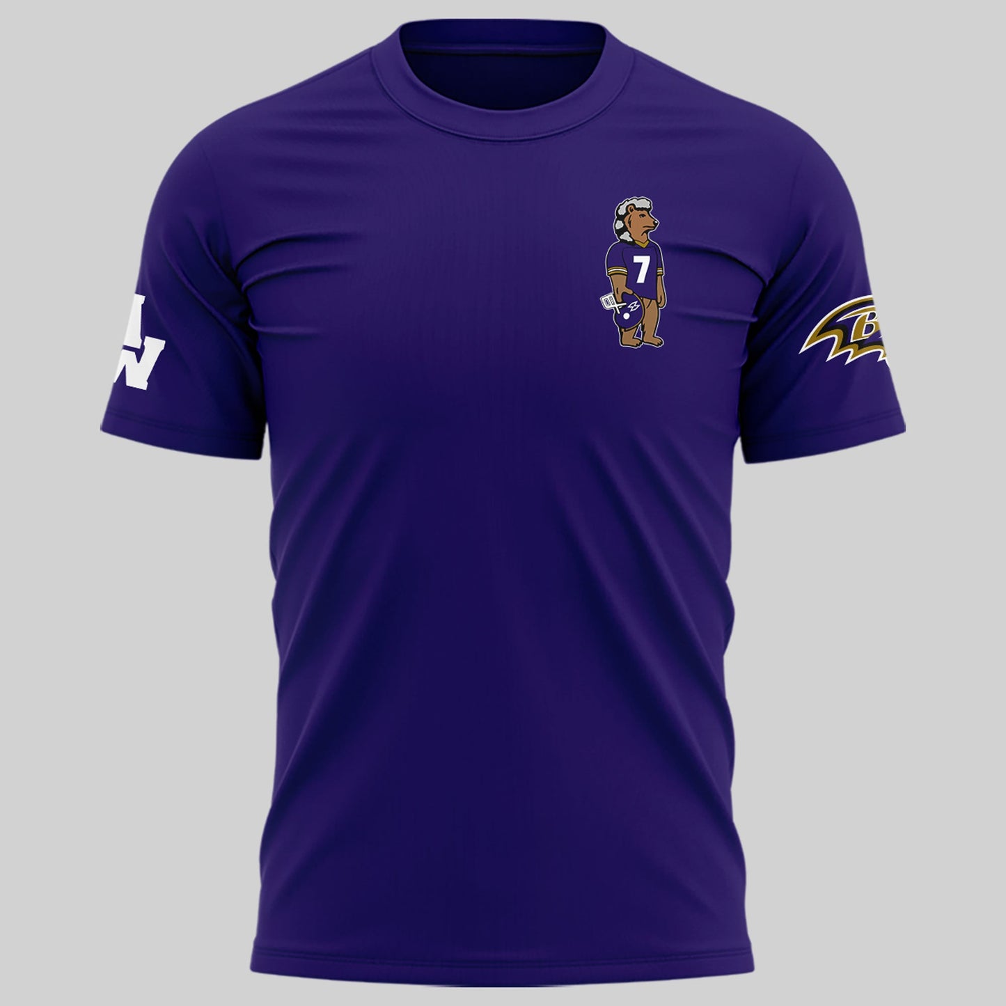 1.Special New Edition Baltimore Ravens x Morgan Wallen Tshirt 2026