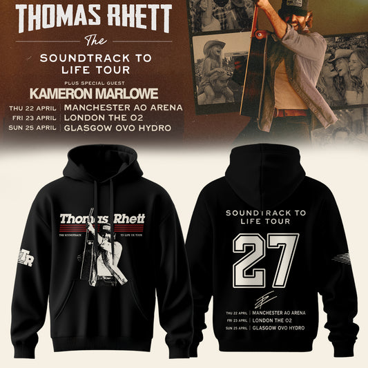 TR – The Soundtrack To Life UK Tour 2027 Hoodie Edition