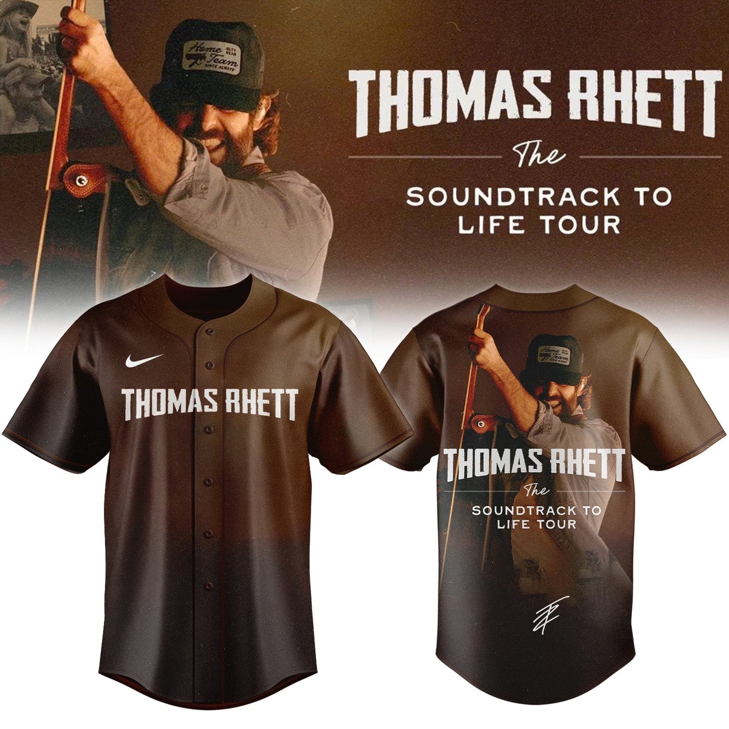 …Thomas Rhett ”The Soundtrack to Life Tour” Limited Edition Signature – Jersey