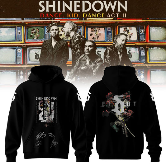 _SHINEDOWN “Dance Kid Dance Act II World Tour” 2026 Signed – Hoodie
