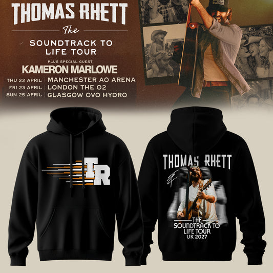 TR – The Soundtrack To Life UK Tour 2027 Hoodie Edition