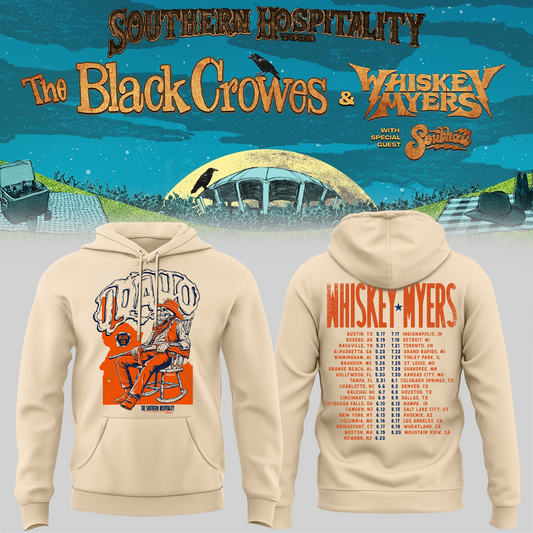 Limited Edition Whiskey Myers Southern Hospitality Tour In Nampa, Idaho Hoodie