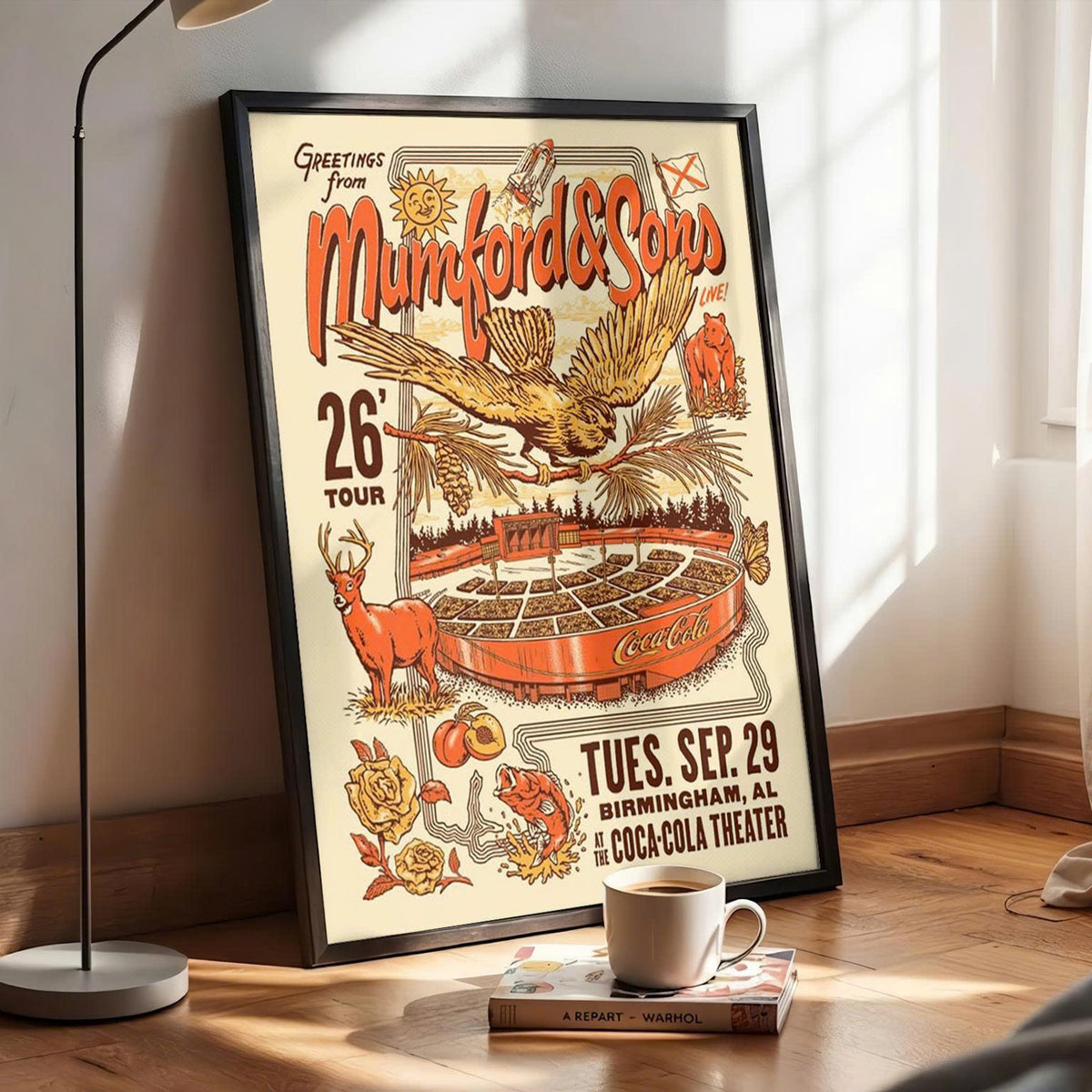 Mumford And Sons Birmingham AL 2026 Poster