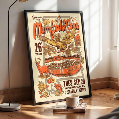 Mumford And Sons Birmingham AL 2026 Poster