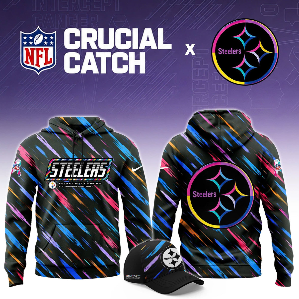 P. Steelers 2026 Crucial Catch Limited Hoodie