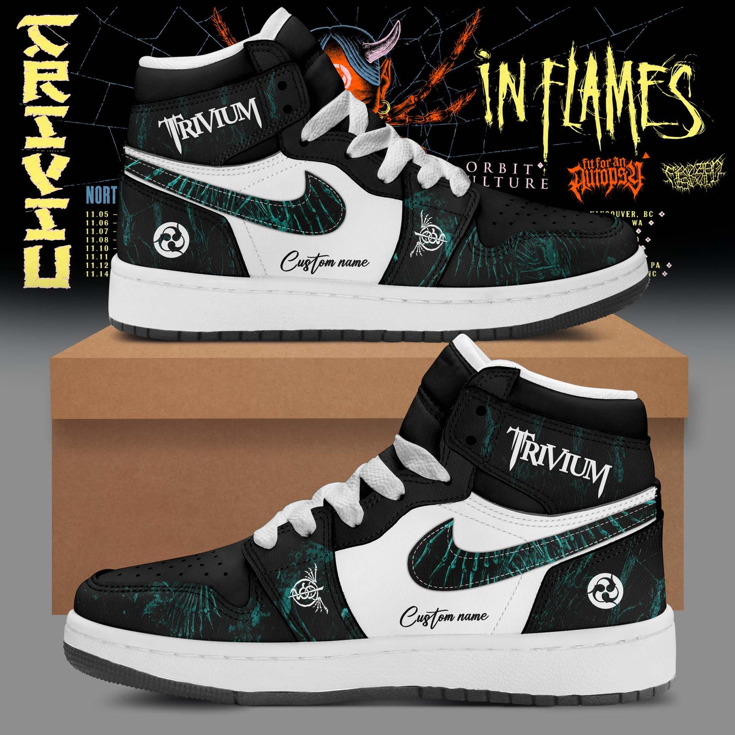 TRIVIUM – NORTH AMERICA TOUR 2026 COLLECTION SHOES