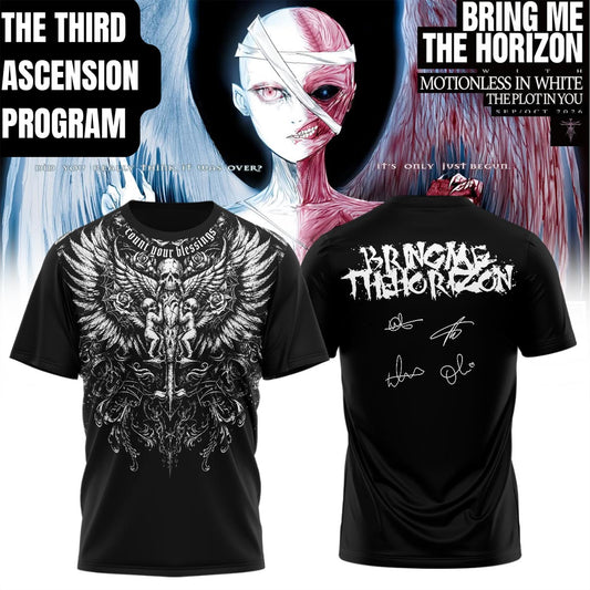 Bring Me The Horizon “The Third Ascension Program 2026” Signature Limited Edition – Tshirt