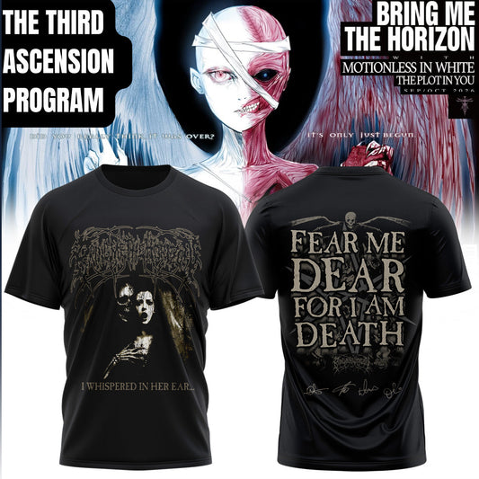 Bring Me The Horizon “The Third Ascension Program 2026” Signature Limited Edition – Tshirt
