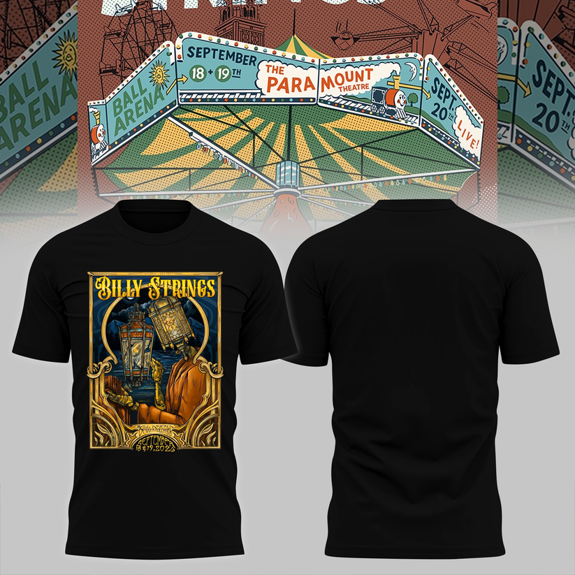 Limited Edition Billy Strings tour 2026 T-shirt