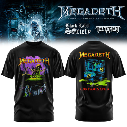 Megadeth Breakout: Hibernation of Nations Europe Tour 2026 Tshirt