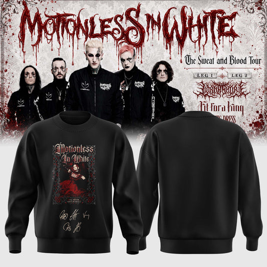 Limited Edition The Sweat & Blood Tour 2026 Sweatshirt