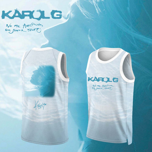 ,KaRol G Album “NO ME ARREPIENTO DE SENTIR TANTO” 🩵 – Jersey