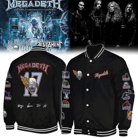 Megadeth Limited Signed Bomber
