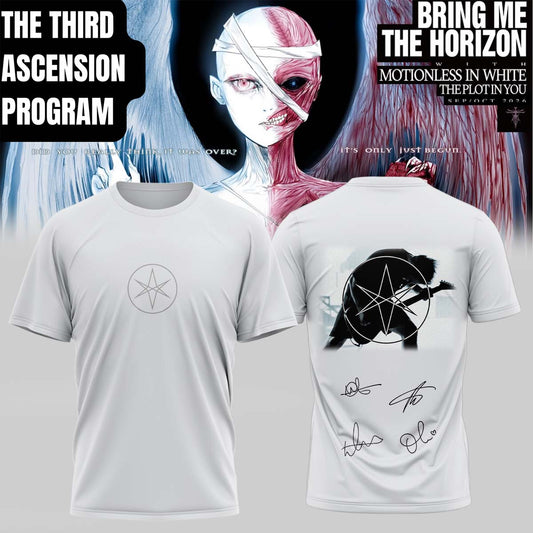 Bring Me The Horizon “The Third Ascension Program 2026” Signature Limited Edition – Tshirt