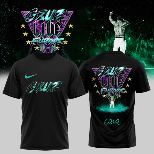 ,..GZUZ “LIVE EUROPE TOUR 2026” Signed – Shirt
