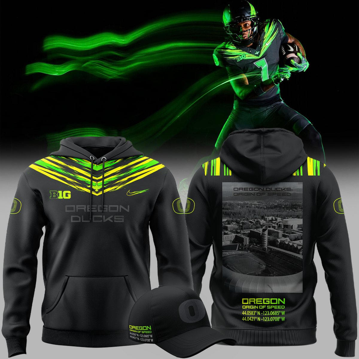 Special Edition Oregon Ducks Origin of Speed Hoodie 2026