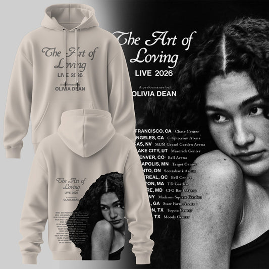 OLIVIA DEAN “ The Art of Loving “ Live 2026 Hoodie