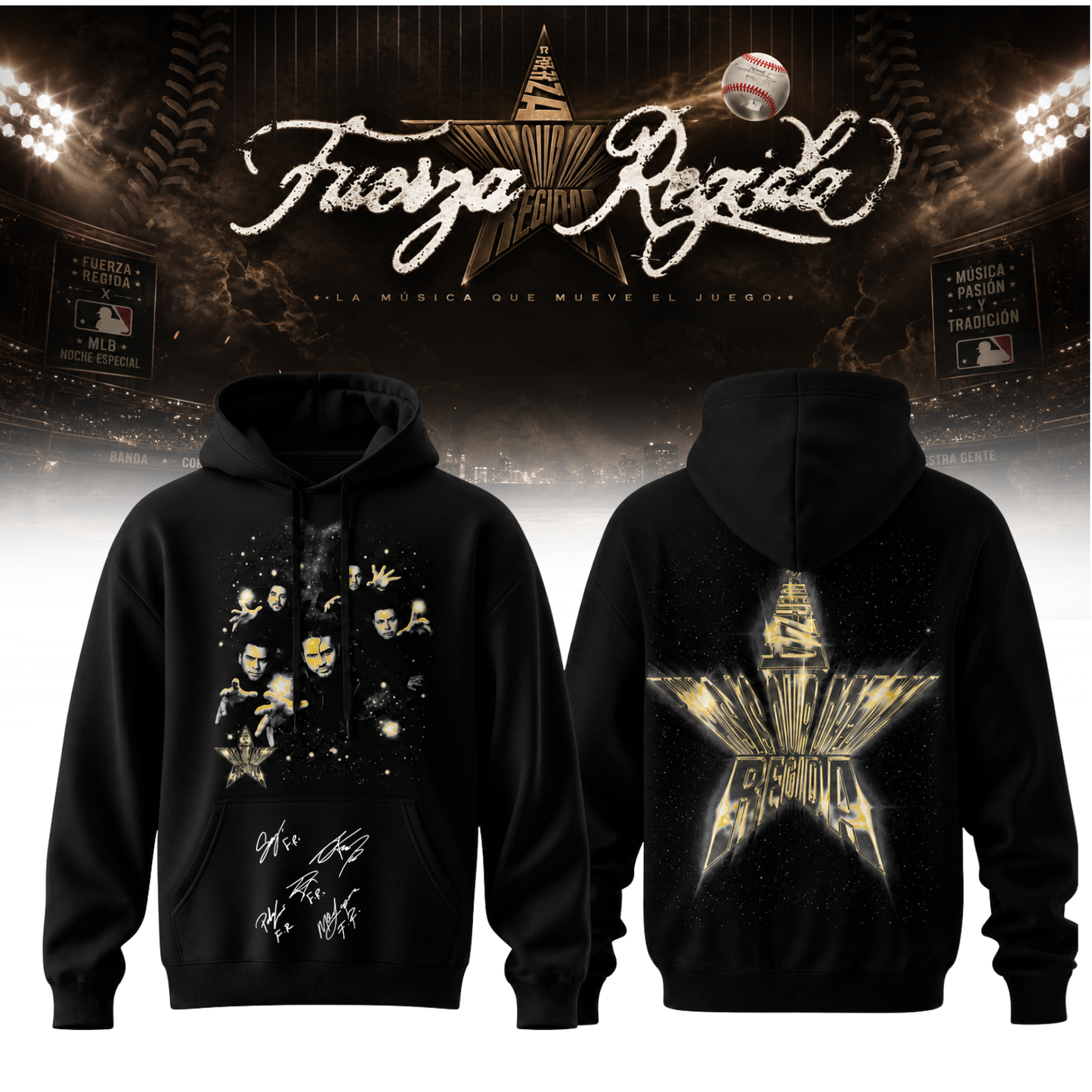 Fuerza Regida “This Is Our Dream Stadium Tour” 2026 – Hoodie