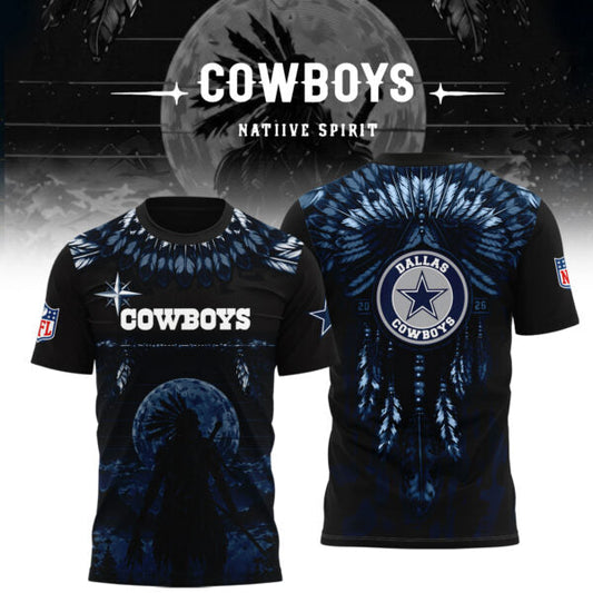 Limited Editon Dallas Cowboys Native Spirit Heritage 2026 Shirt