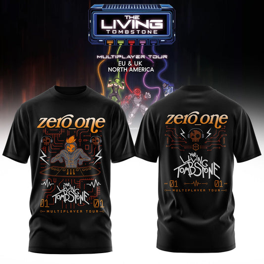 The Living Tombstone: Multiplayer Tour 2026 Limited T-Shirt – Zero_One