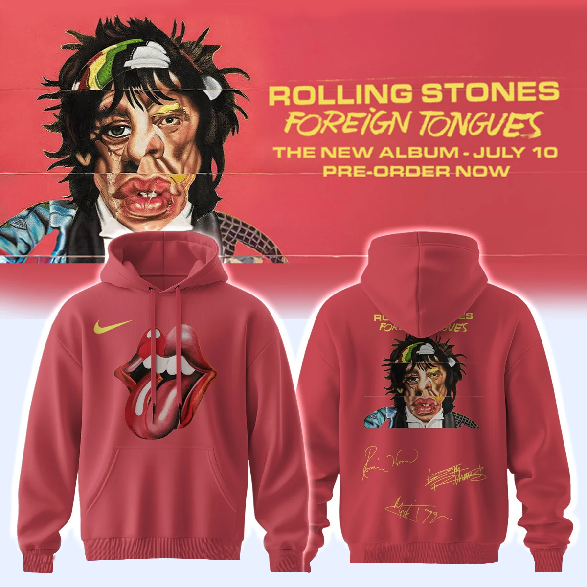 Foreign Tongues World Tour Hoodie — Selling Out Fast